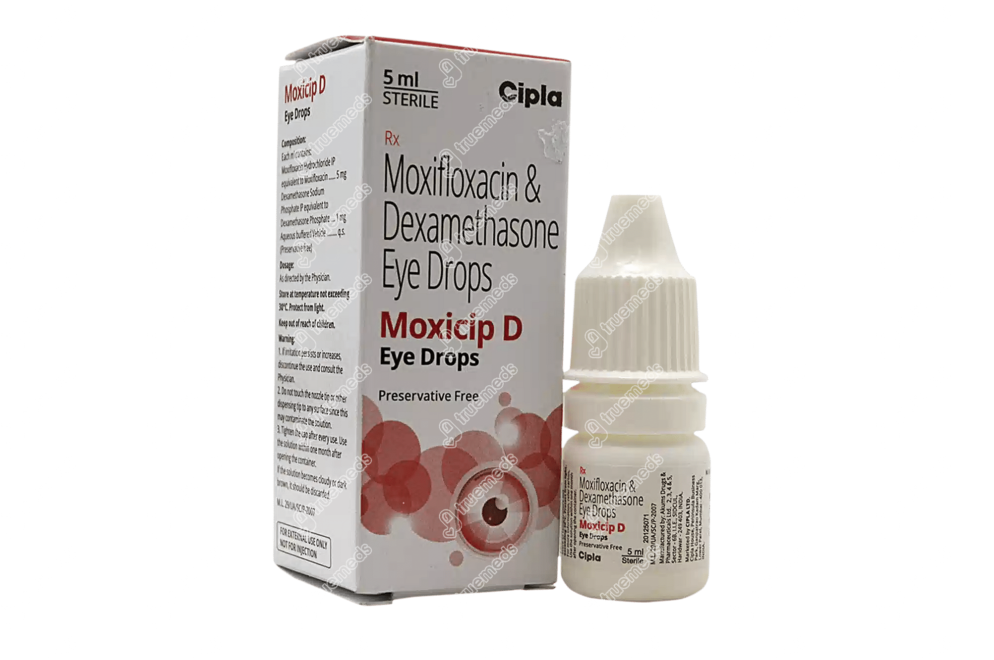 Moxicip D Eye Drops Ml Uses Side Effects Dosage Price Truemeds