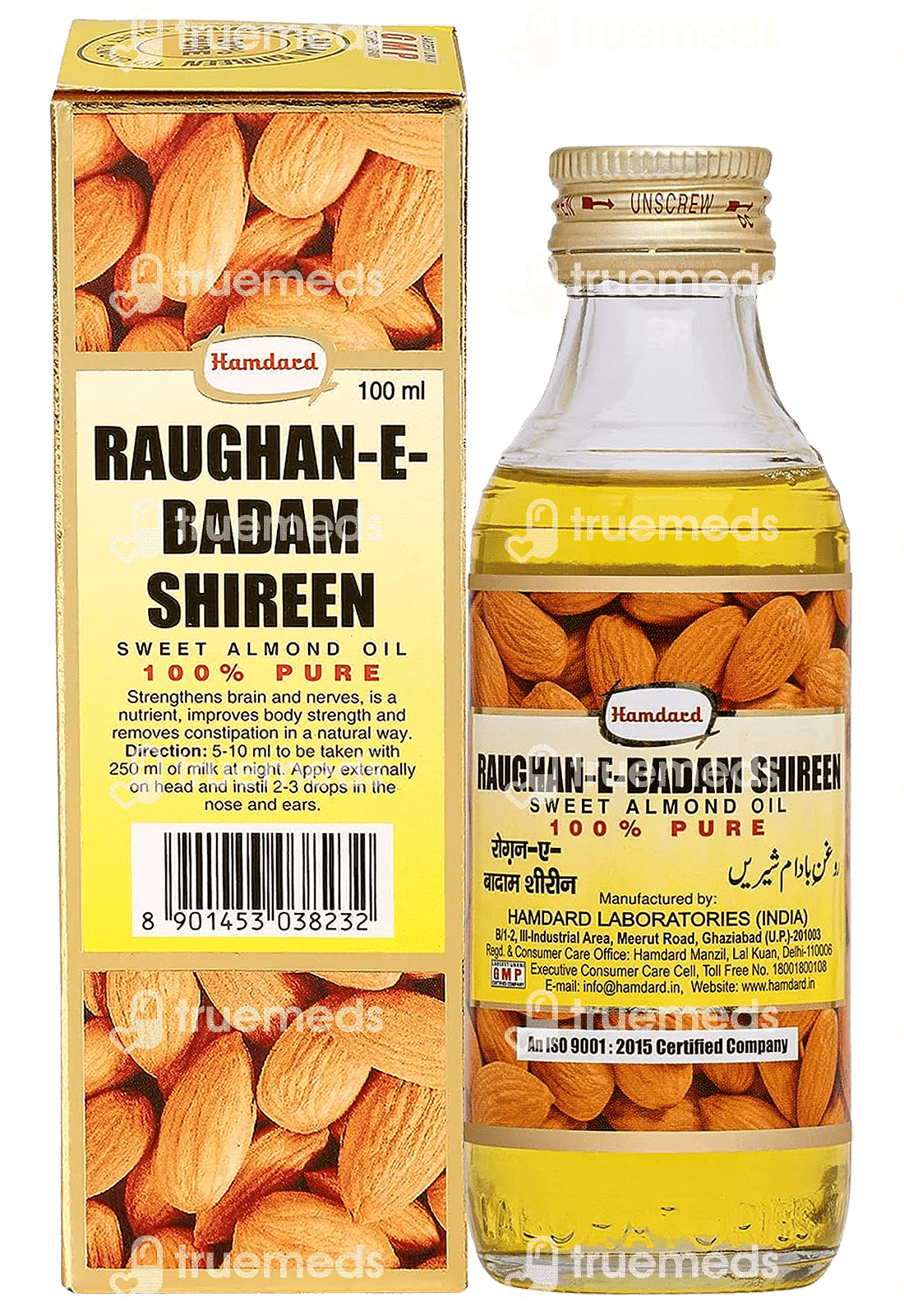 Hamdard Roghan Badam Shirin Oil Ml Uses Side Effects Dosage