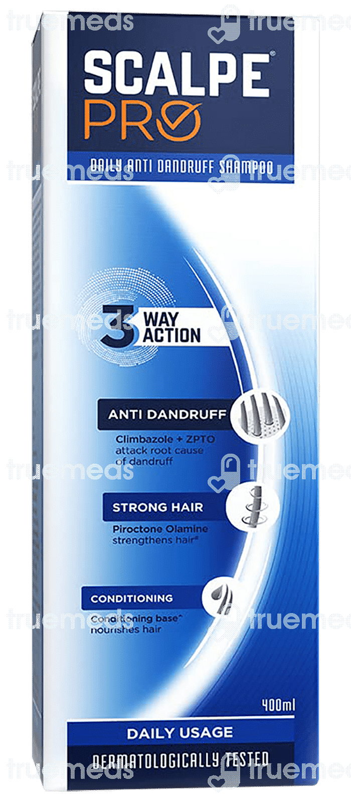 Scalpe Pro Daily Anti Dandruff Shampoo 400 Ml Uses Side Effects