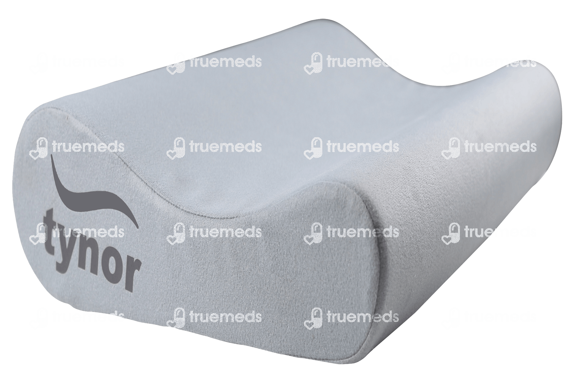 Tynor Contoured Cervical Universal Size Grey Pillow Uses Side