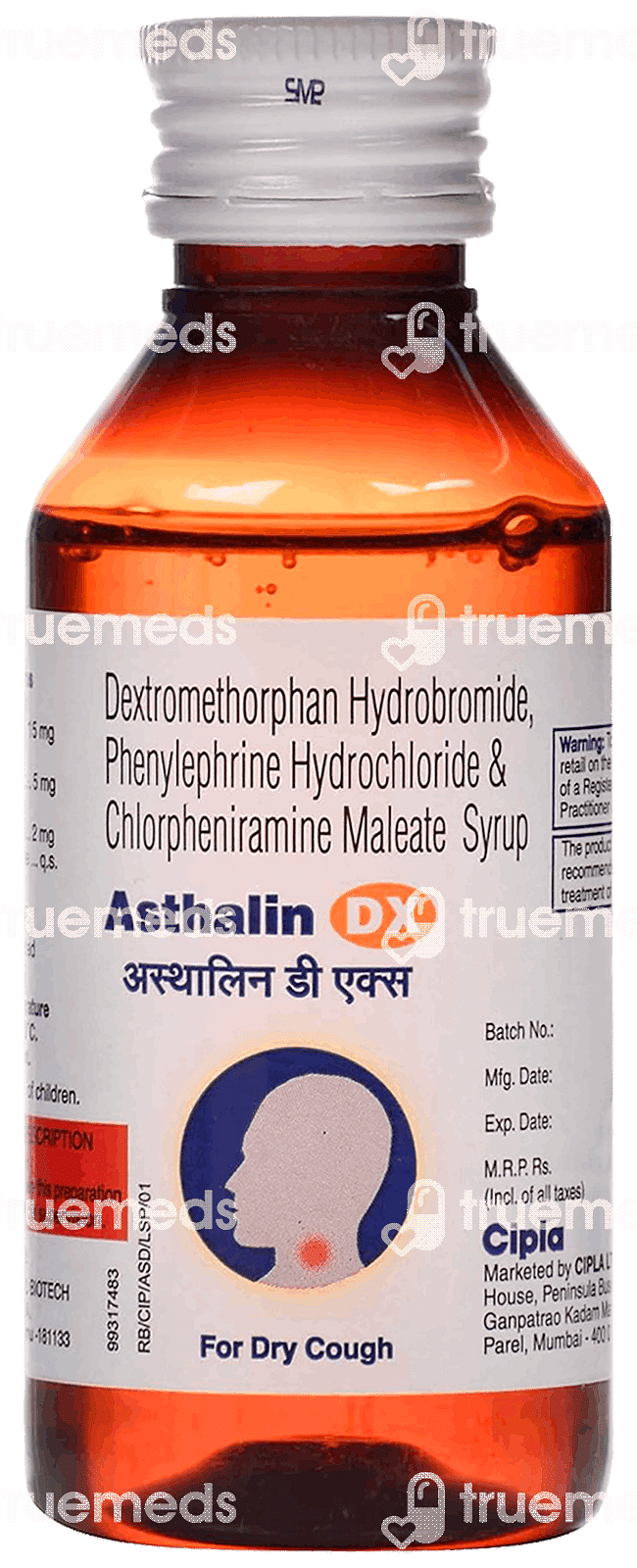 Asthalin Dx Syrup 100Ml Uses Side Effects Price Substitutes