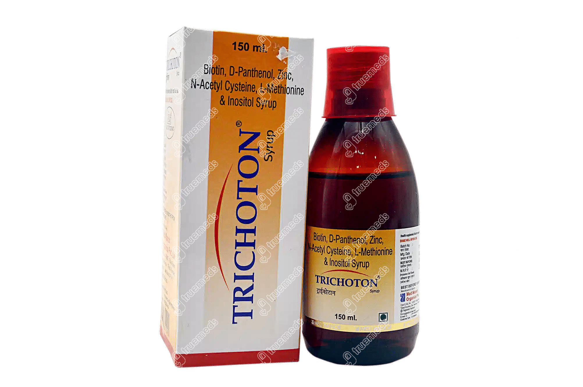 Trichoton Syrup 150 Ml Uses Side Effects Dosage Price Truemeds