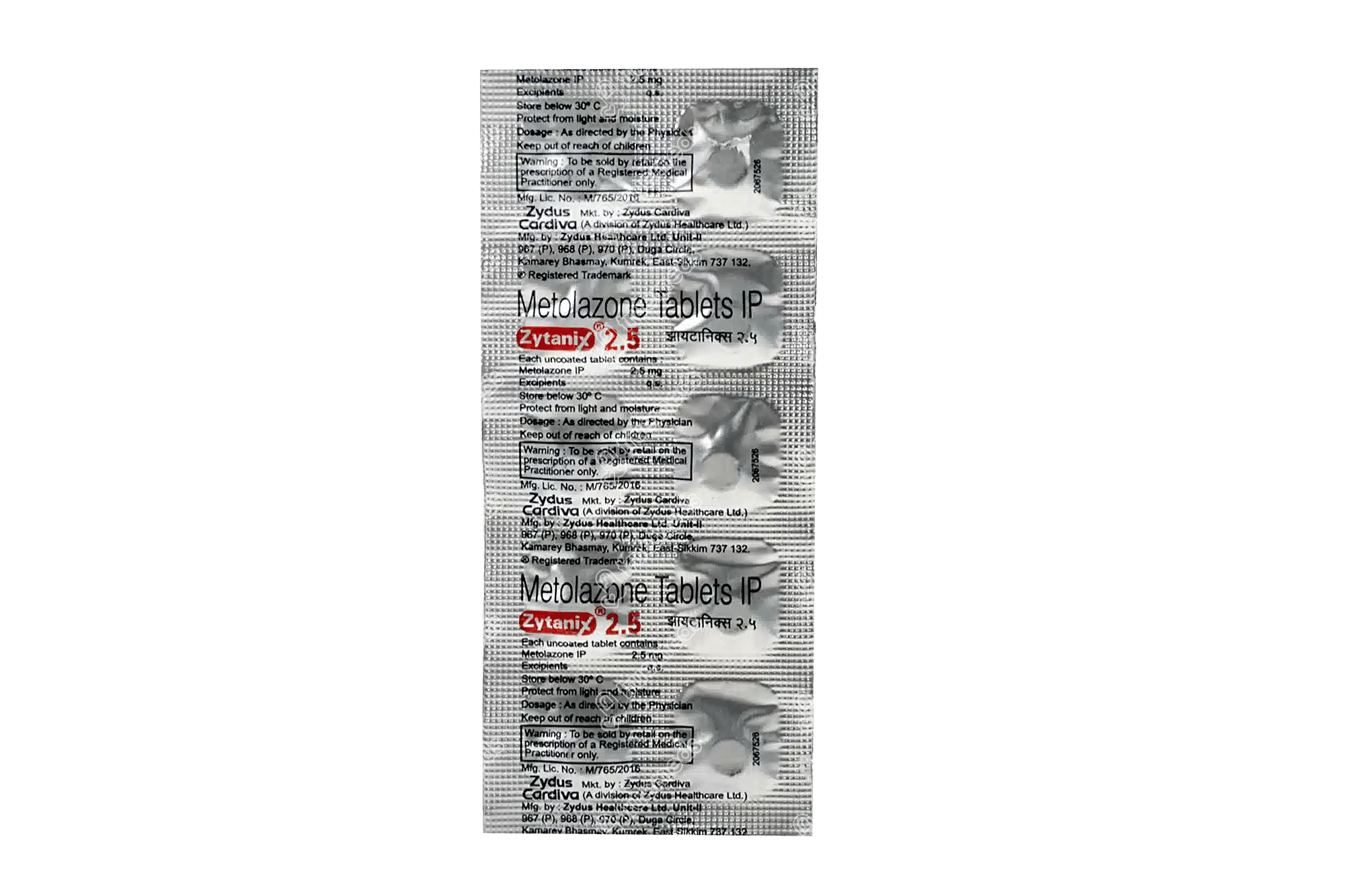 Zytanix 2 5 MG Order Zytanix 2 5 MG Tablet Online At Truemeds