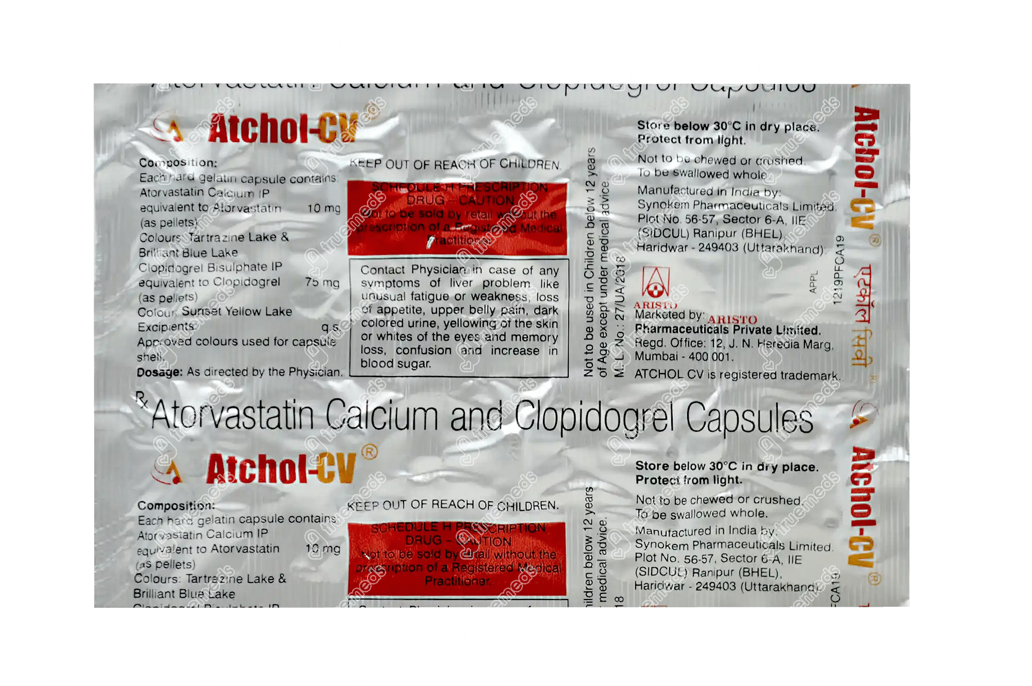 Atchol Cv Mg Order Atchol Cv Mg Capsule Online At Truemeds