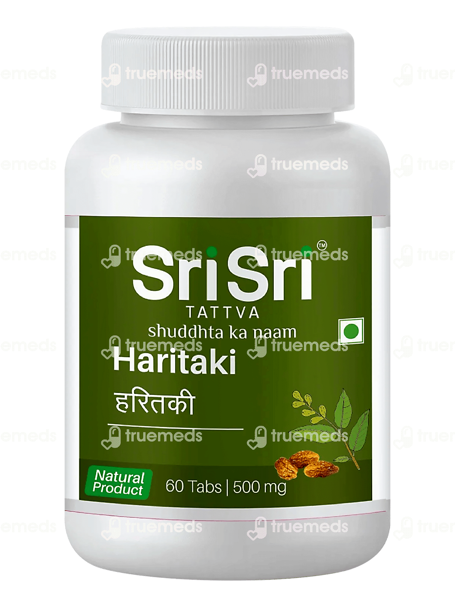 Sri Sri Tattva Haritaki 500 Mg Tablet 60 Uses Side Effects Dosage