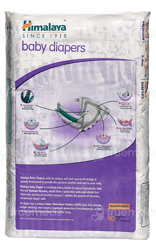 Himalaya Baby Medium 5-11Kg Diapers 54