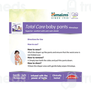 Himalaya Total Care Small 4-8Kg Baby Diapers Pants 54