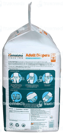 Himalaya Medium Adult Diapers 10