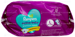 Pampers Active Baby Large 9 To 14Kg Diapers 18