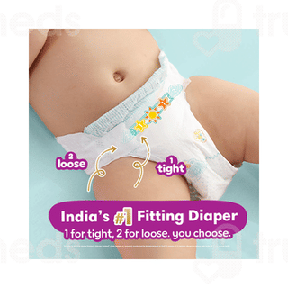 Pampers Active Baby Medium 6 To 11kg Diapers 62
