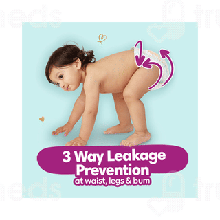 Pampers Active Baby Medium 6 To 11kg Diapers 62