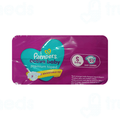 Pampers Active Baby Premium Taped S 3-8kg Diapers 22 Pampers Active Baby Premium Taped S 3-8kg Diapers 22