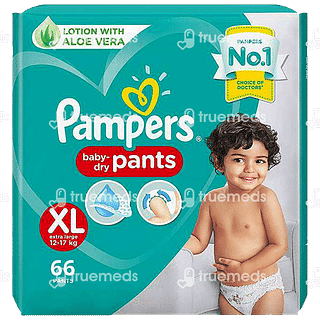 Pampers Baby Dry Pants Xl 66 Diaper