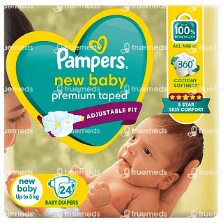 Pampers New Baby Diaper 24 Diaper