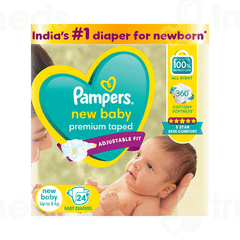 Pampers New Baby Up To 5Kg Diapers 24