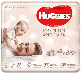 Huggies Premium Soft Pants Small Diaper Pants 28 Pieces