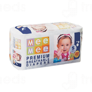 Mee Mee Premium Breathable Diaper Small 22