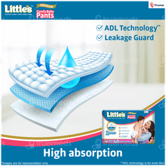 Little's Premium Comfy Baby L 9-14kgs Cottonsoft Pants 30
