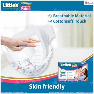 Little's Premium Comfy Baby L 9-14kgs Cottonsoft Pants 30