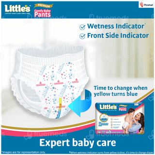Little's Premium Comfy Baby L 9-14kgs Cottonsoft Pants 30