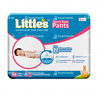 Little's Comfy Baby Pants Nb 40 Pieces