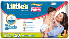 Little's Premium Comfy Baby S 4-8kgs Cottonsoft Pants 42