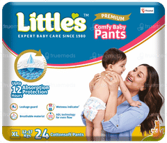 Little's Premium Comfy Baby Xl 12-17Kgs Cottonsoft Pants 24