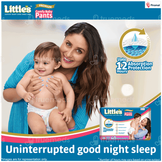 Little's Premium Comfy Baby Xl 12-17Kgs Cottonsoft Pants 24