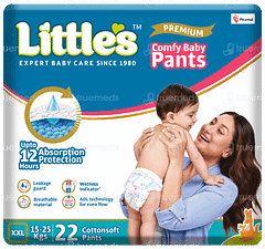 Little's Premium Comfy Baby Xxl 15-25kgs Cottonsoft Pants 22