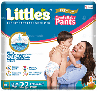 Little's Premium Comfy Baby Xxl 15-25kgs Cottonsoft Pants 22