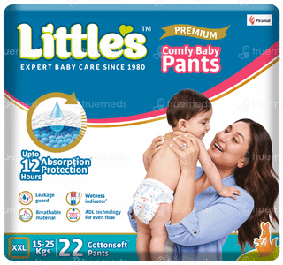 Little's Premium Comfy Baby Xxl 15-25Kgs Cottonsoft Pants 22