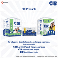 Cir Premium L 101.06-139.7cm Unisex Tape Style Adult Diapers 10 Cir Premium L 101.06-139.7cm Unisex Tape Style Adult Diapers 10