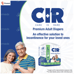 Cir Premium L 101.06-139.7cm Unisex Tape Style Adult Diapers 10