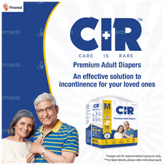 Cir Premium M 71.12-111.76cm Unisex Tape Style Adult Diapers 10 Cir Premium M 71.12-111.76cm Unisex Tape Style Adult Diapers 10