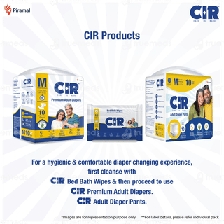 Cir Premium M 71.12-111.76cm Unisex Tape Style Adult Diapers 10