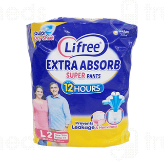 Lifree Extra Absorb L 90-125Cm Adult Diaper Super Pants 2