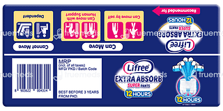 Lifree Extra Absorb Adult Pants Super L 10 Pieces