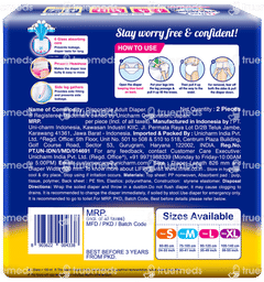 Lifree Extra Absorb Xl 100-140cm Adult Diaper Super Pants 2