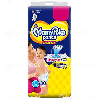 Mamypoko Pants Standard Diaper Large 30 Pieces