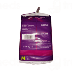 Flamingo Adult Diaper Medium 10 Flamingo Adult Diaper Medium 10