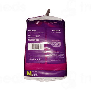 Flamingo Adult Diaper Medium 10