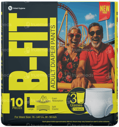 B Fit New Large Adult Diaper Pants 10