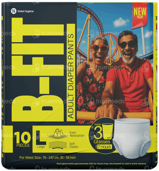 B Fit New Large Adult Diaper Pants 10
