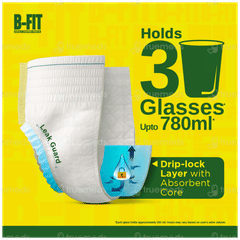 B Fit New Large Adult Diaper Pants 10
