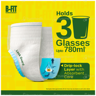B Fit New Large Adult Diaper Pants 10