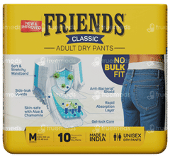 Friends Classic New & Improved Medium Adult Dry Pants 10