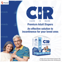 Cir Premium Xl 121.92-144.78cm Unisex Tape Style Adult Diapers 10 Cir Premium Xl 121.92-144.78cm Unisex Tape Style Adult Diapers 10
