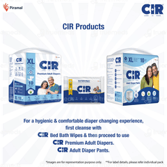 Cir Premium Xl 121.92-144.78cm Unisex Tape Style Adult Diapers 10 Cir Premium Xl 121.92-144.78cm Unisex Tape Style Adult Diapers 10