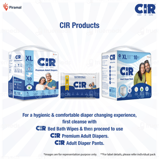 Cir Premium Xl 121.92-144.78cm Unisex Tape Style Adult Diapers 10