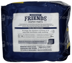 Friends Overnight Adult Diaper Pant Medium Large 10 Pieces